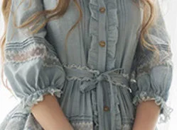 gray-blue short belt