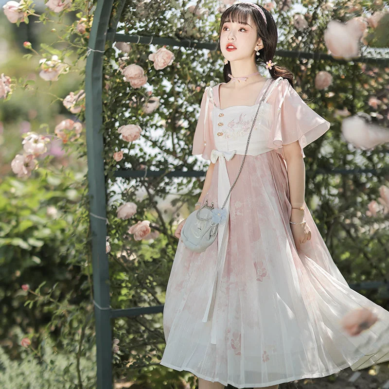 Your princess~Han Lolita Assorted Color OP Dress