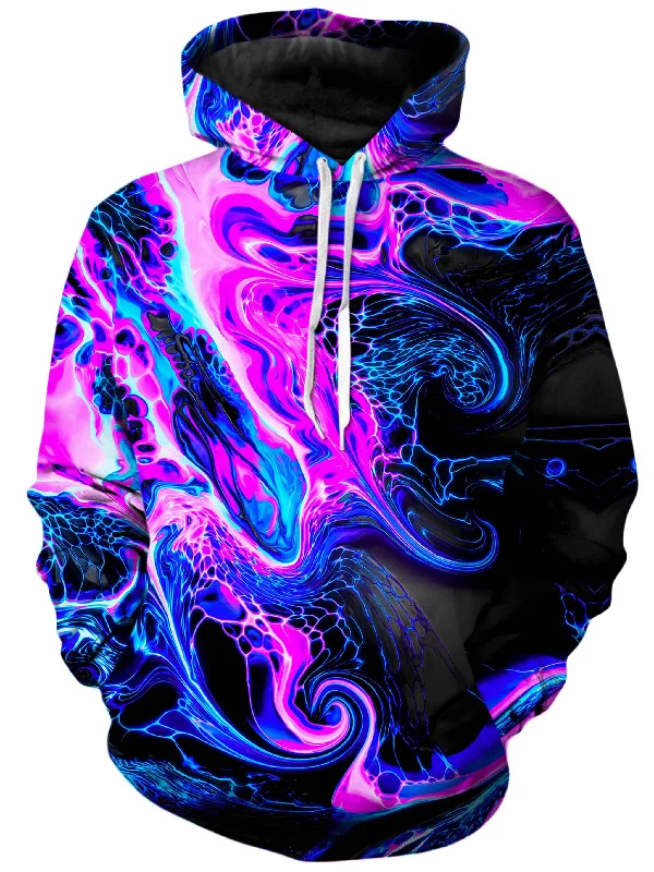 Liquid Ghost Unisex Hoodie Hoodie with Hood Adjustable Protection