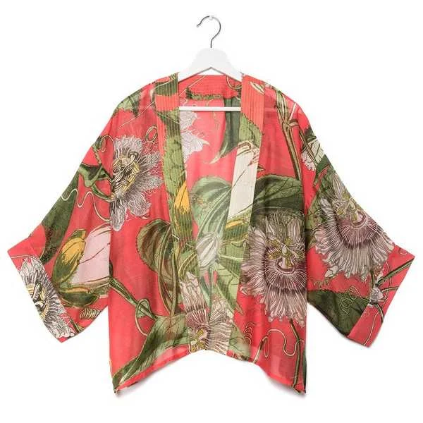 Kew Gardens Passion Flower Kimono