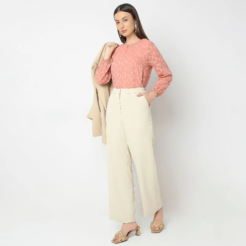 Regular Fit Solid Top Women's Lightweight Blazer